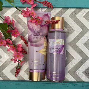 Victoria's Secret, Lush Starfruit Lotus, Fragrance Mist & Lotion, NEW!